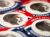 Buttons voor Obama-kiezers.