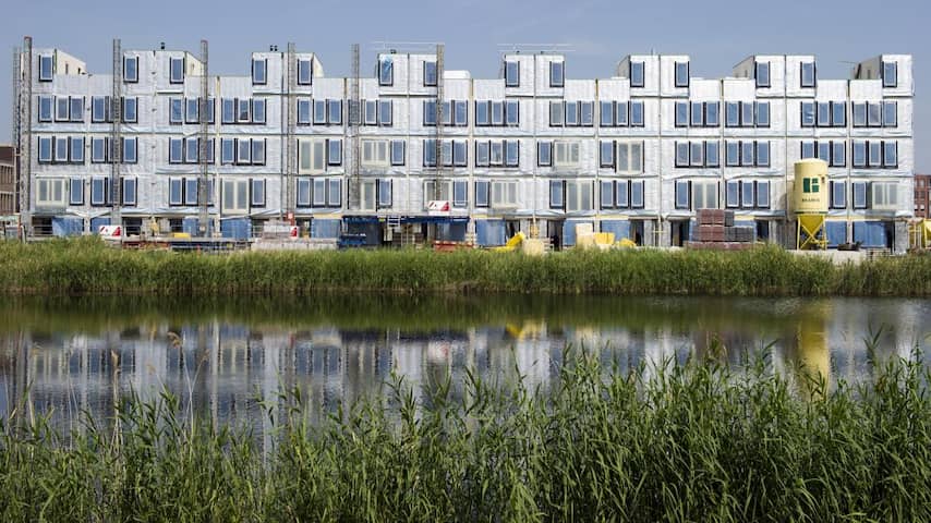 Woningen huizen woningbouw Almere Poort