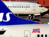 Verlies Scandinanvian Airlines loopt terug