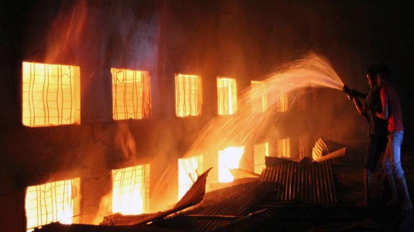 Brand fabriek Bangladesh