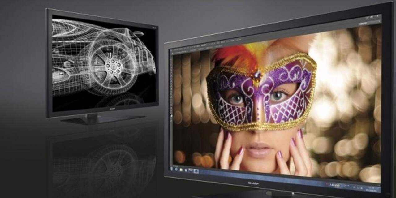 Sharp onthult 32-inch monitor met igzo-paneel