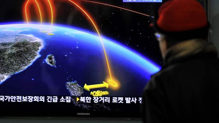 Noord-Korea lanceert raket