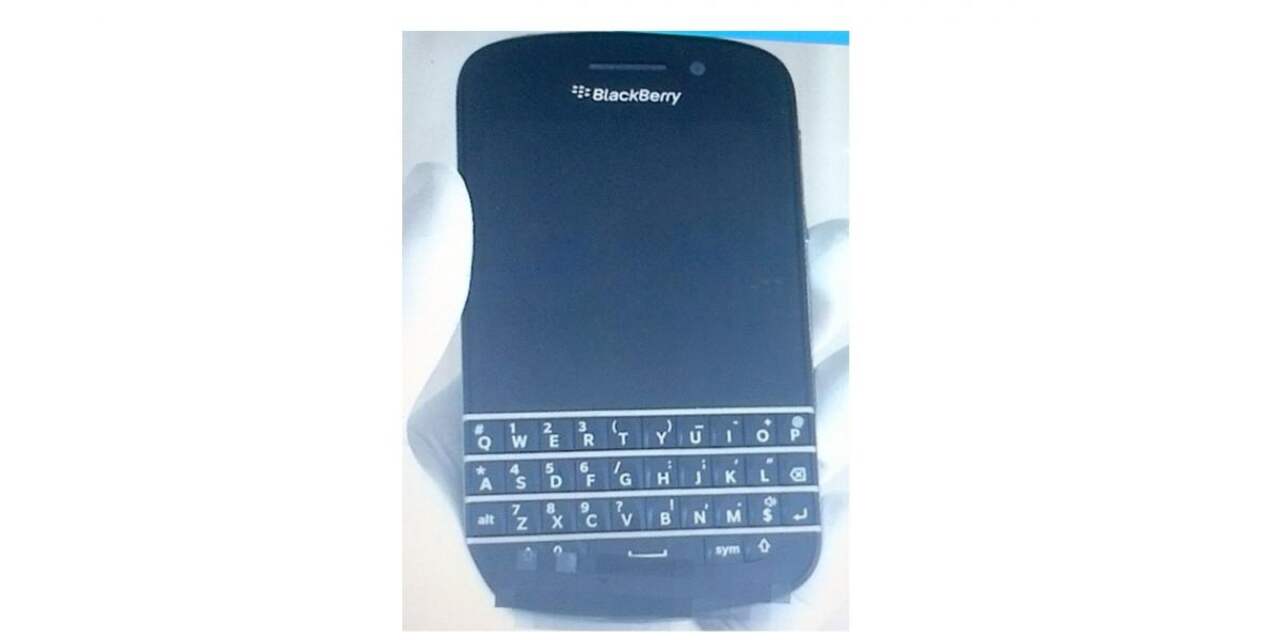 Foto's nieuwe Blackberry met toetsenbord lekken uit