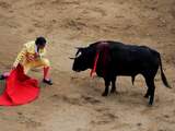 Vrijdag 28 december: Stierenvechter Ivan Fandino kijkt in de ogen van een stier tijdens een tournooi in Cali, Colombia.