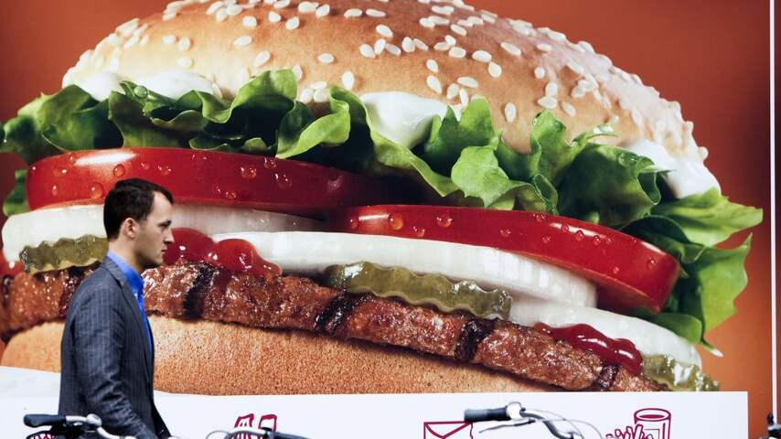 Burger maaltijd eten hamburger Burger King billboard