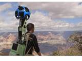 Google heeft medewerkers met een speciale elektronische rugzak door de Grand Canyon laten lopen om de nauwe paden in Street View te verwerken.
