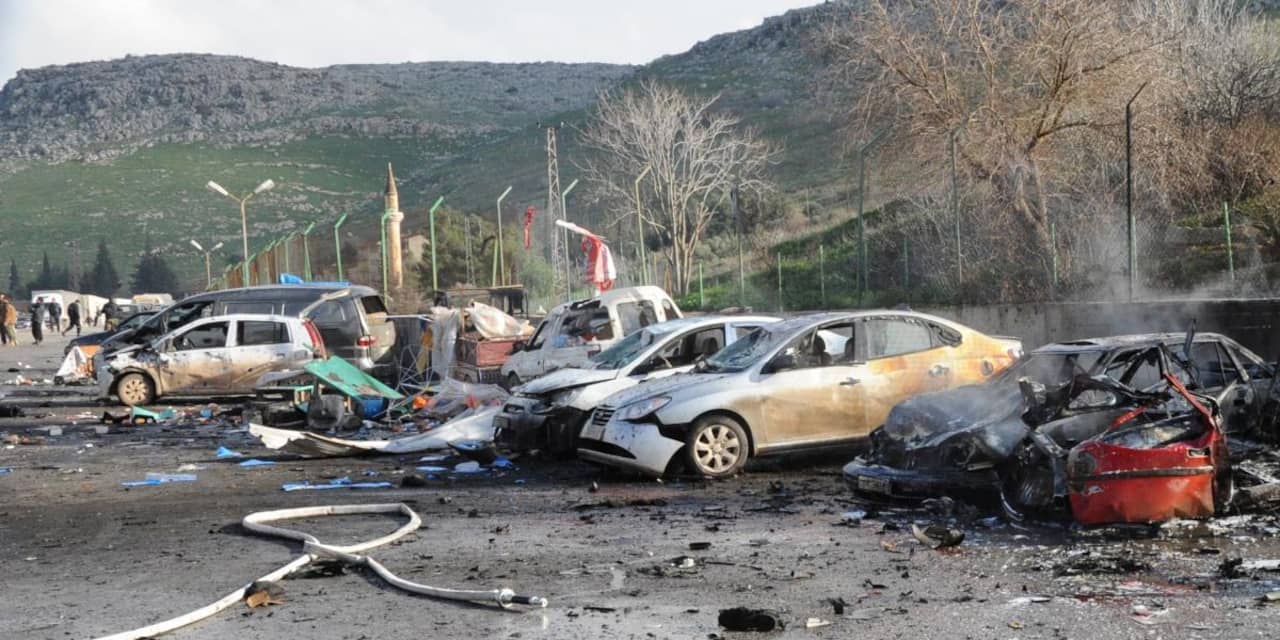Tientallen doden bij explosies Turkse grensstad