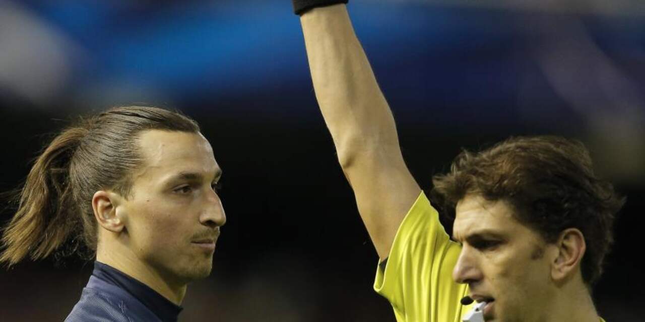 UEFA schorst Ibrahimovic voor twee Europese duels
