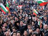 Tienduizenden Bulgaren zijn zondag de straat opgegaan om te protesteren. 