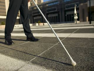Groningse gemeenteraad in actie voor blinden en slechtzienden