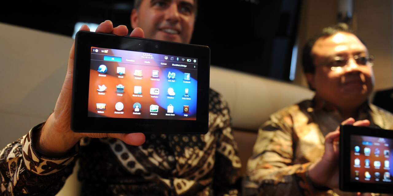 Blackberry ontkent aankondiging nieuwe tablet