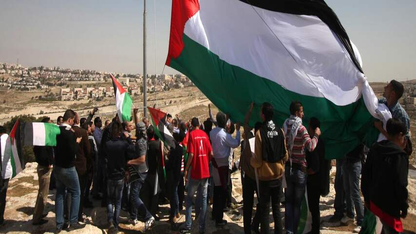 Palestijnse vlag Israel Palestina