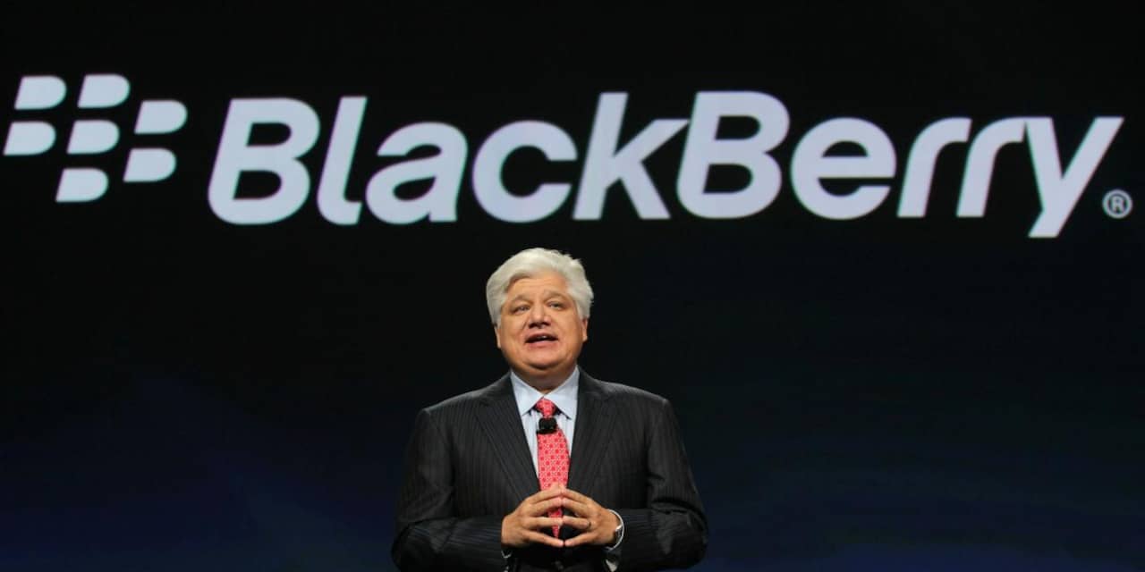 Oprichter verlaat Blackberry
