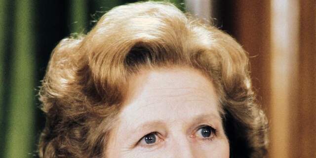 Margaret Thatcher overleden