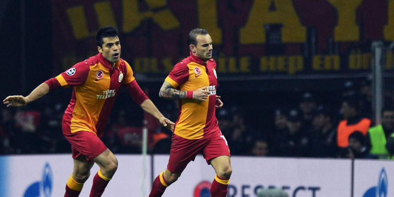 Sneijder schiet Galatasaray naar overwinning