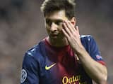 Lionel Messi speelde geen belangrijke rol in het duel.