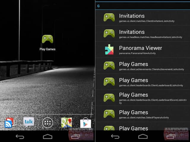 Gamescentrum voor Android
