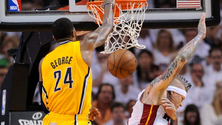 Paul George Indiana Pacers-Miami Heat