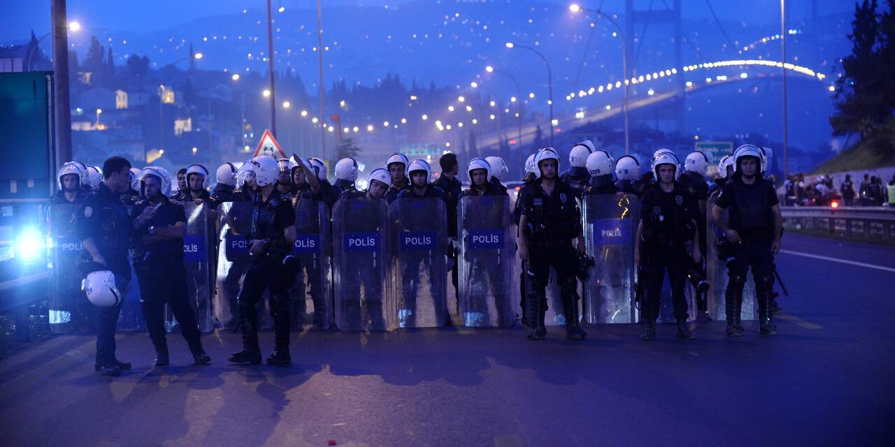 Politie Istanbul weer slaags met betogers