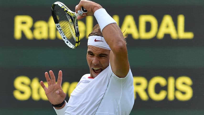 Nadal direct uitgeschakeld op Wimbledon (video)