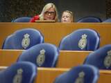 Dinsdag 2 juli: CDA-Kamerlid Madeleine van Toorenburg heeft haar dochter Jasmijn in de zomervakantie meegenomen voor het vragenuurtje in de Tweede Kamer.