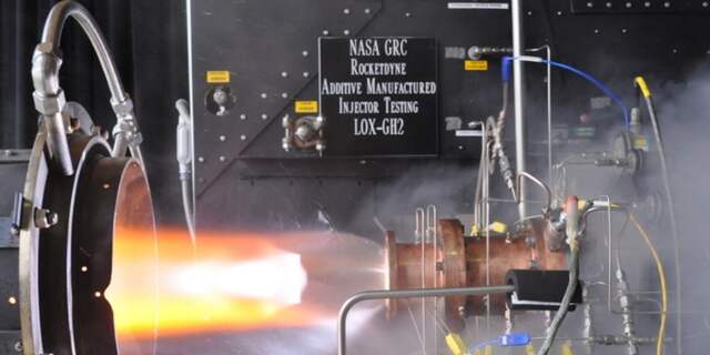NASA raket 3d-geprinte injector