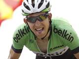 Bauke Mollema verloor enkele tellen op Contador.