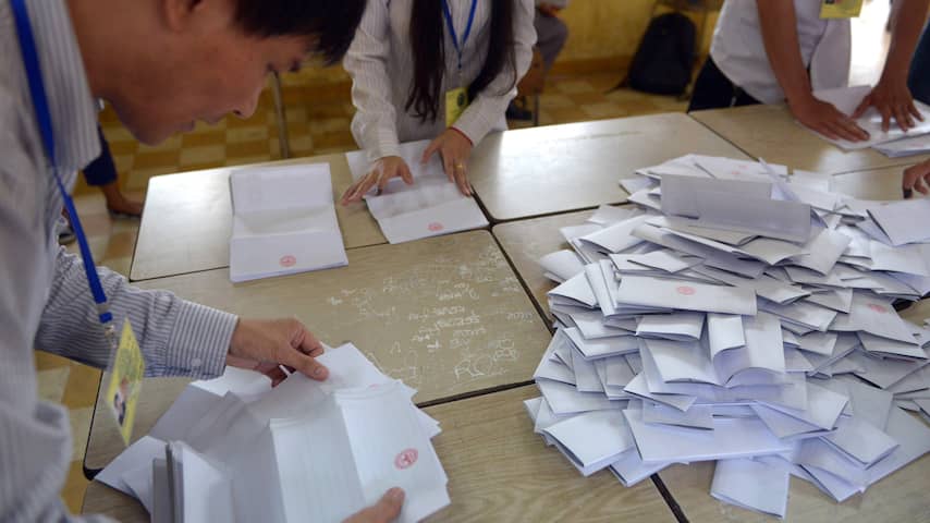 Verkiezingen Cambodja