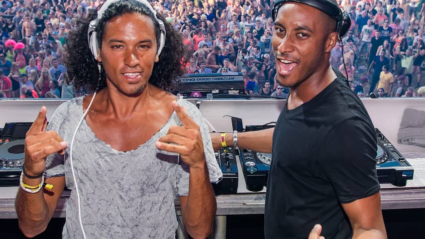 Ryan Marciano en Sunnery James bij Dance Valley 2013