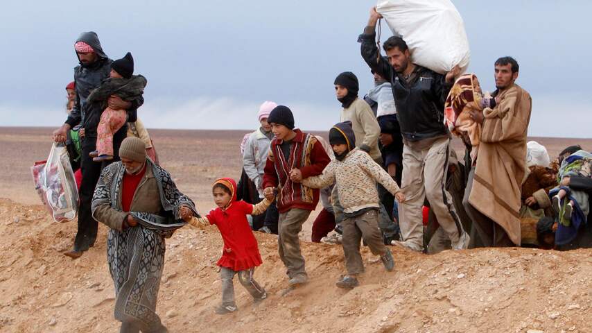 Drie miljoen Syriërs gevlucht