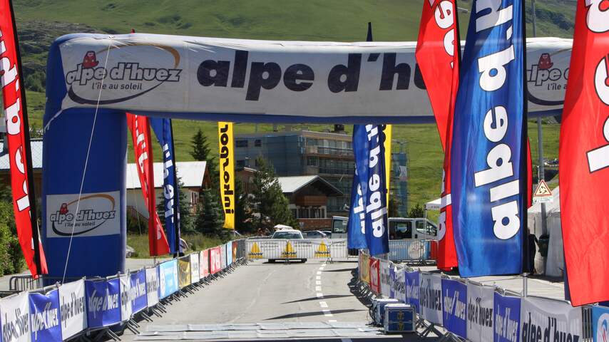 Finish La Marmotte op Franse Alpe d'Huez