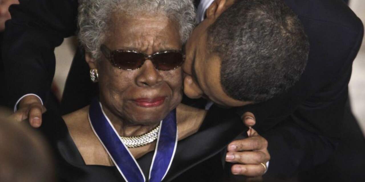 Dichteres Maya Angelou eerste zwarte vrouw op Amerikaans muntstuk