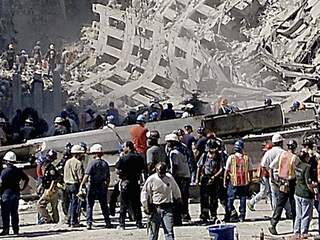 2001 Chaos na aanslagen in New York