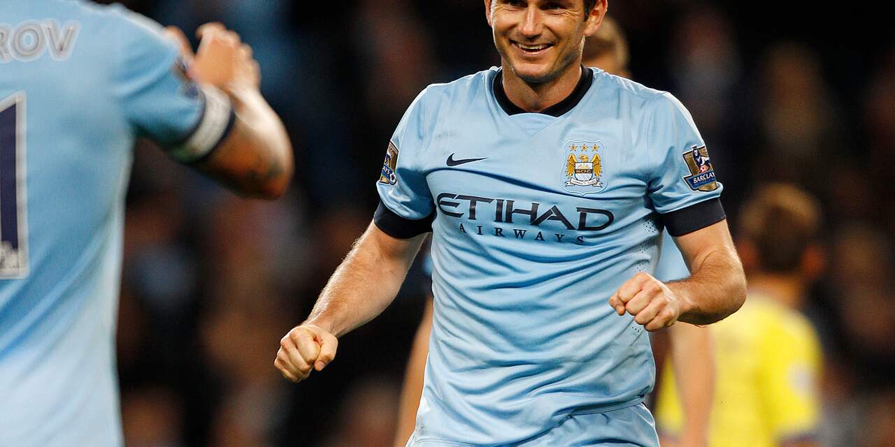 Lampard maakt seizoen af bij Manchester City