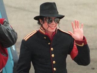 1996 Michael Jackson komt aan op Schiphol