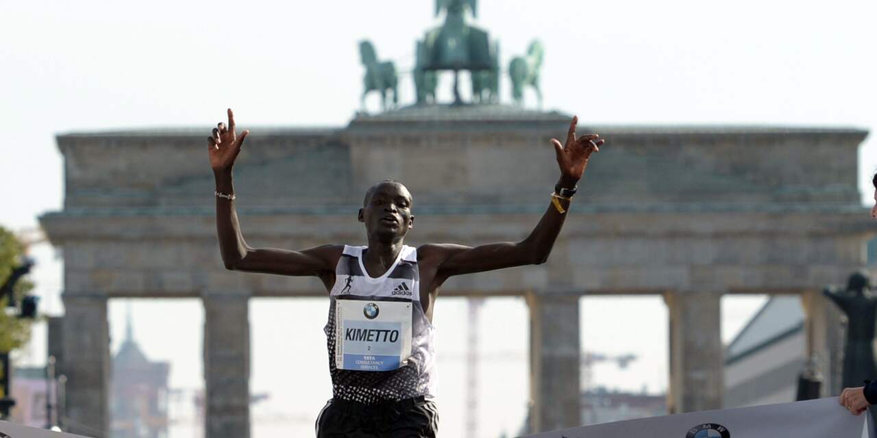 Wereldrecordhouder marathon Kimetto naar Nederland
