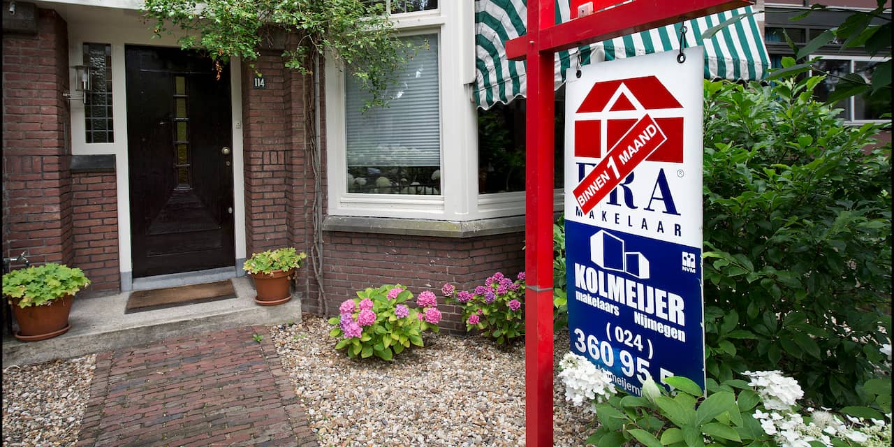 Een derde meer woningen verkocht in 2014