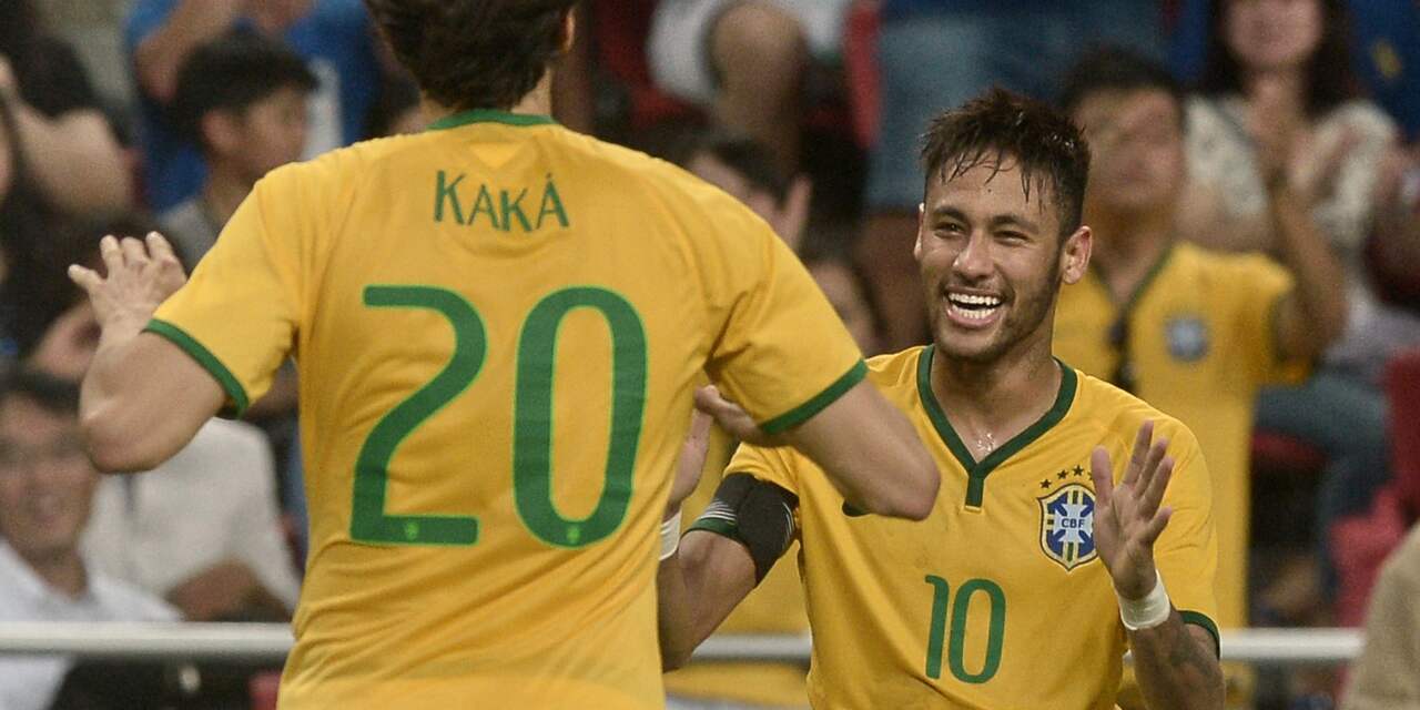 Braziliaan Neymar scoort vier keer, Argentinië wint ruim
