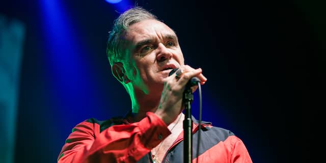 Morrissey live in de grote zaal van Tivoli Vredenburg