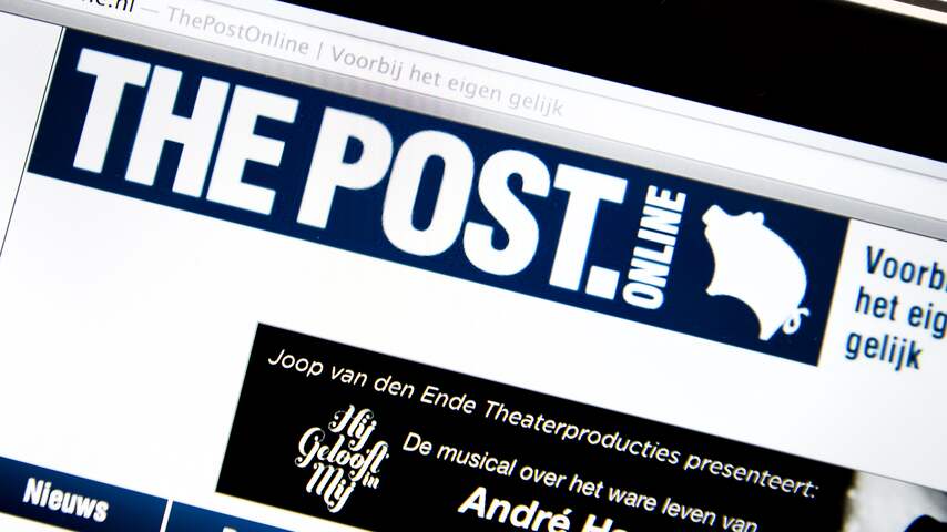 Papieren versie The Post Online zaterdag voor het eerst bezorgd