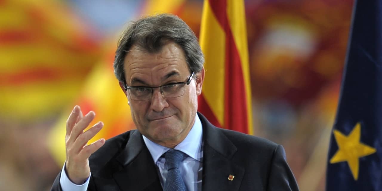 Catalaanse regiopresident Artur Mas treedt af