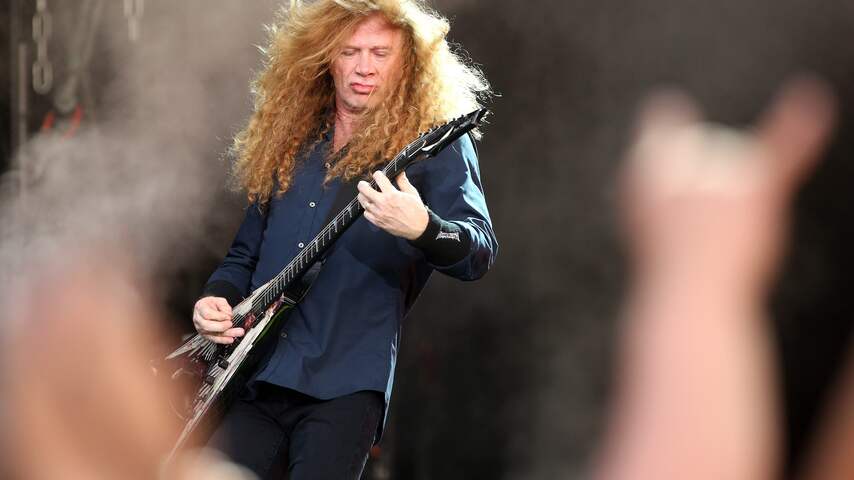 Aantal leden metalband Megadeth gehalveerd 
