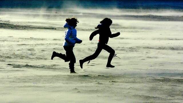 Harde storm in januari 2007