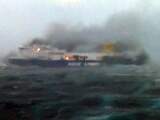 Dode en gewonde op brandende veerboot bij Griekenland