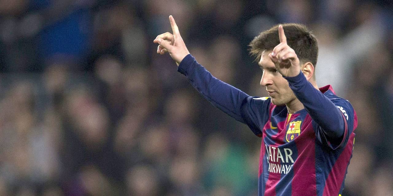 'Messi met 65 miljoen euro best verdienende voetballer in 2014'