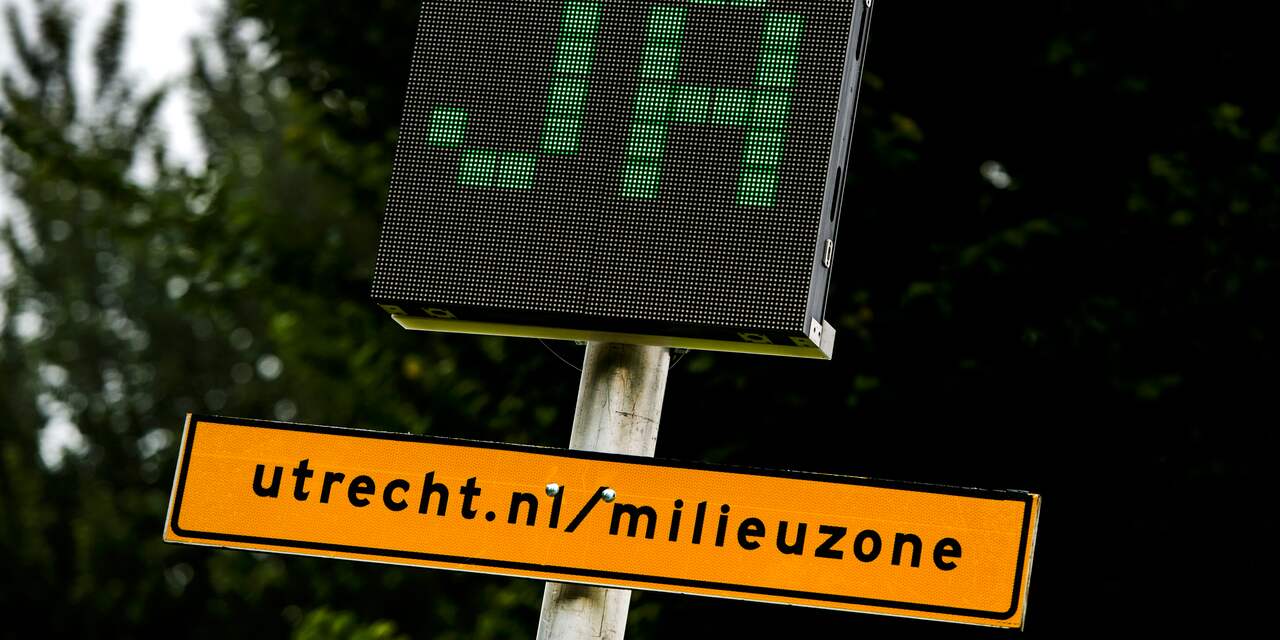 Milieuzone Utrecht blijft voorlopig in stand
