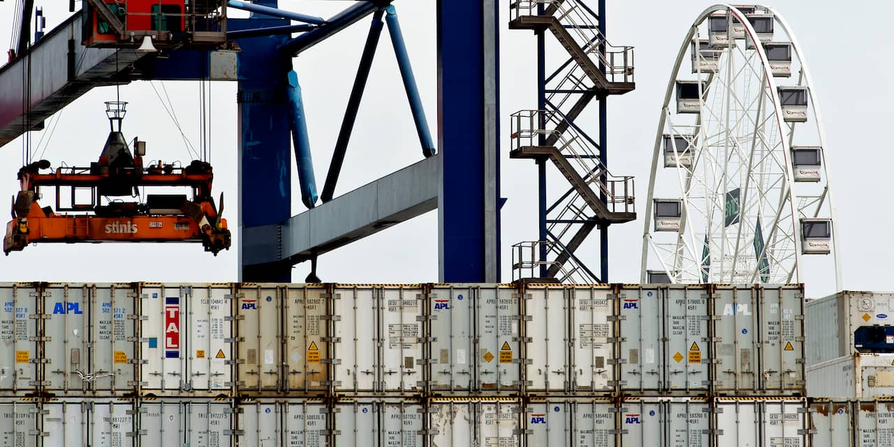Bedrijf claimt nieuw record containers afhandelen
