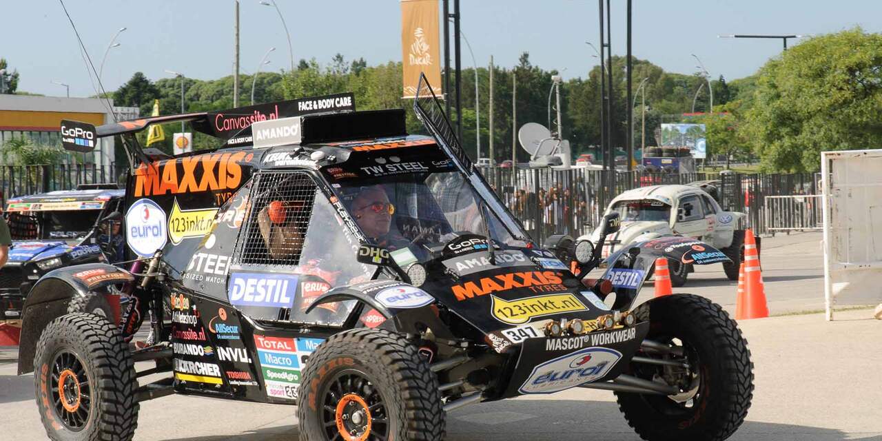 Tim Coronel staakt strijd in Dakar Rally