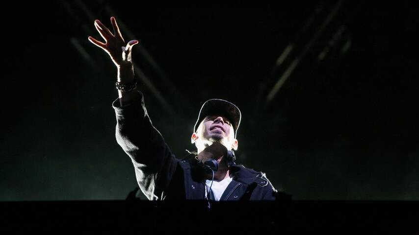 Afrojack op slotfeest Serious Request in Haarlem