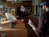 Microsoft presenteert holografische bril Hololens